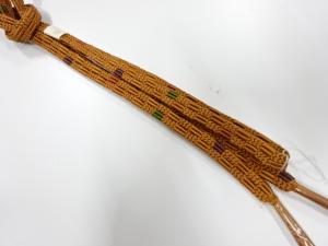 未使用品　正絹　手組帯締め